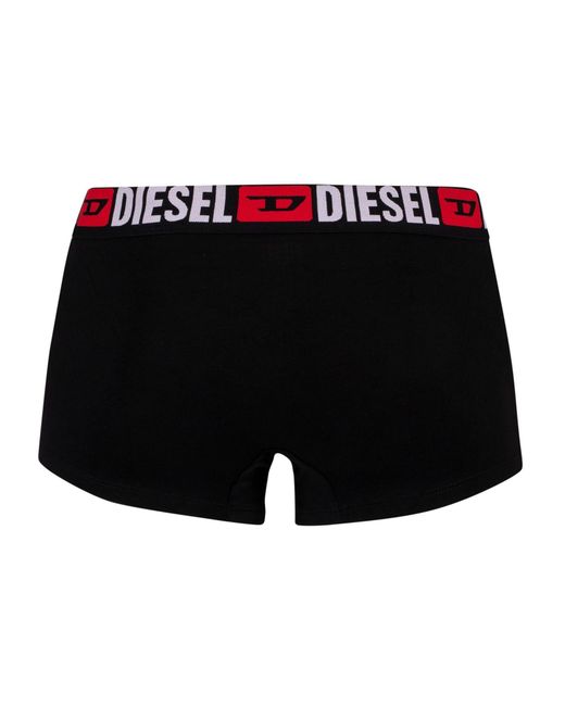 DIESEL Black 3 Pack Damien Trunks for men