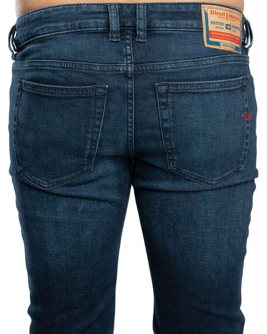 DIESEL Blue 1979 Sleenker Skinny Jeans for men