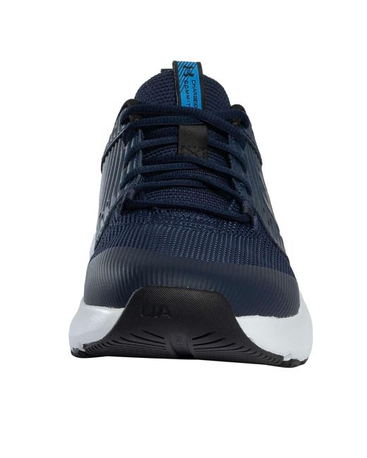 Under Armour Blue Charged Commit 4 Trainers for men