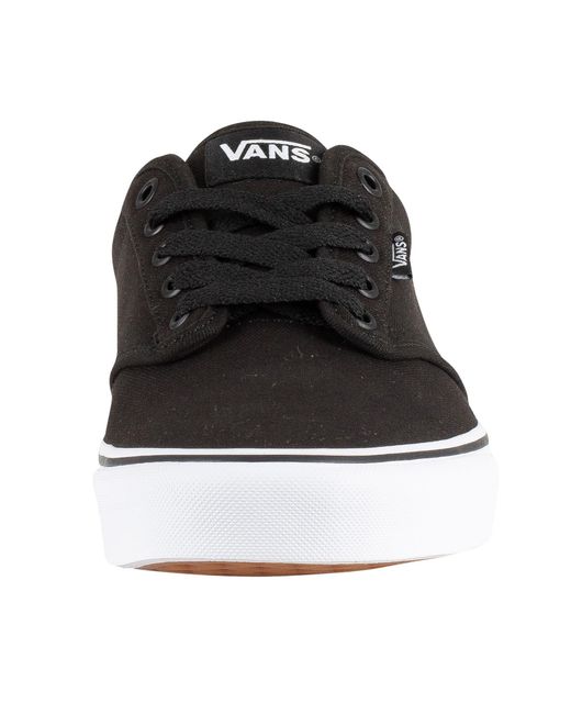 Vans Black Atwood Canvas Trainers for men