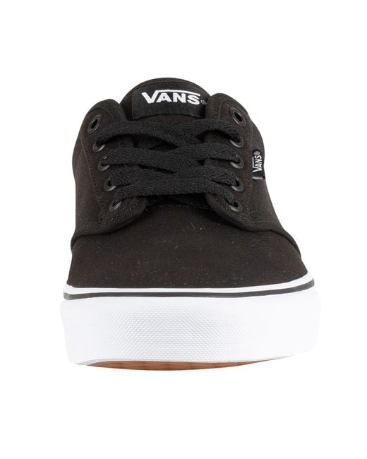 Vans Black Atwood Canvas Trainers for men