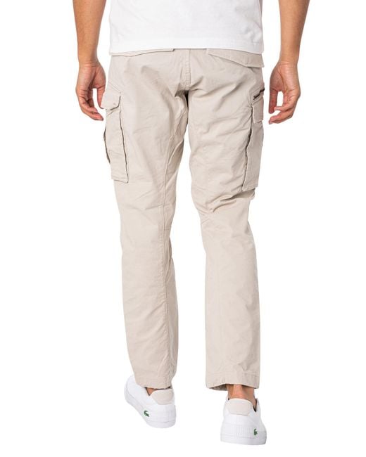 Replay Natural Logo Cargo Trousers for men