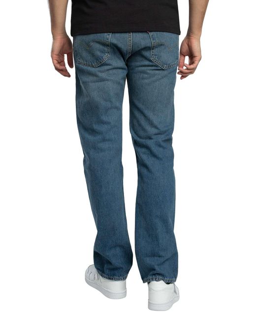 Levi's Blue 501 Original Jeans for men