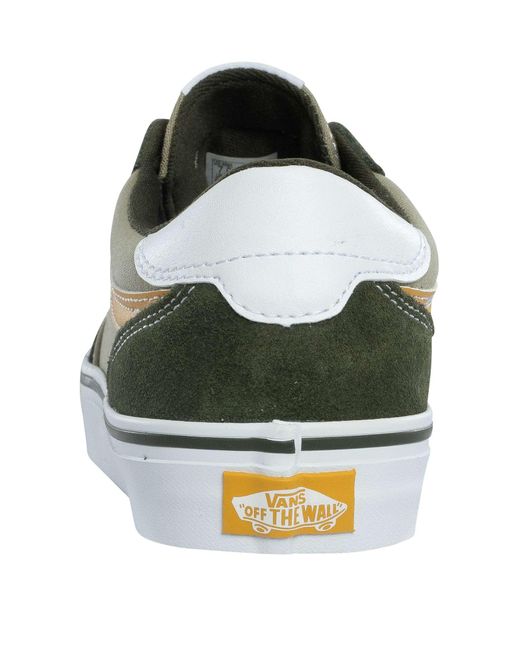 Vans Green Brooklyn Canvas Trainers for men