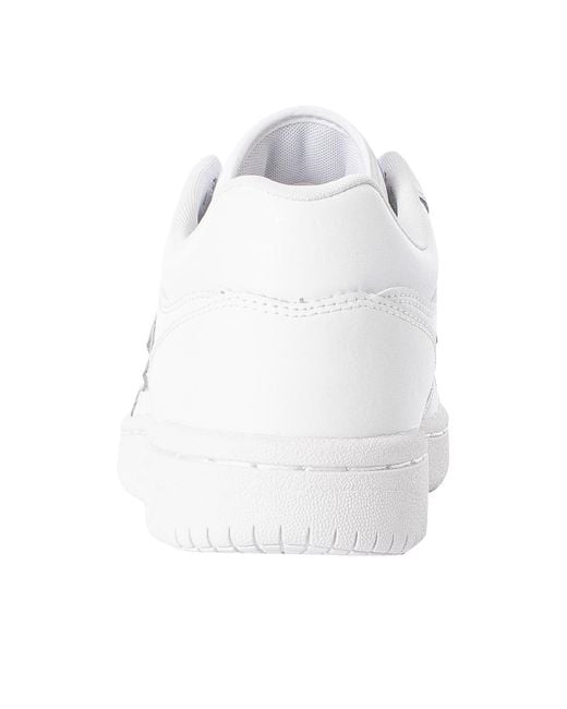 New Balance White Bb480 Leather Trainers for men