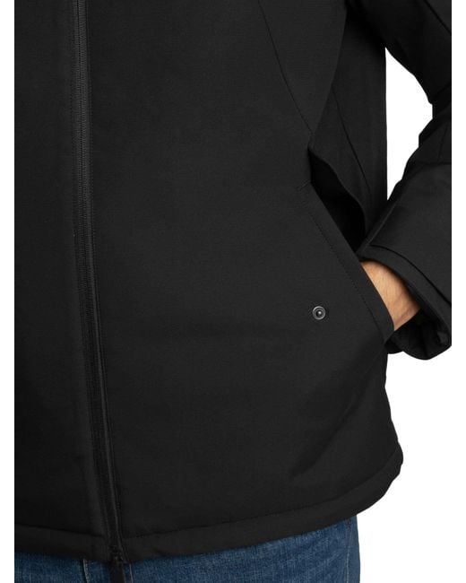 Tommy Hilfiger Black Tech Hooded Short Jacket for men