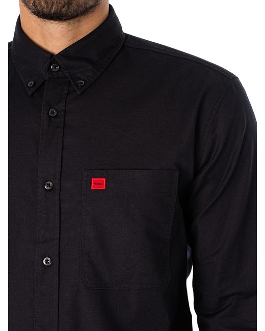 HUGO Blue Evito Slim Shirt for men
