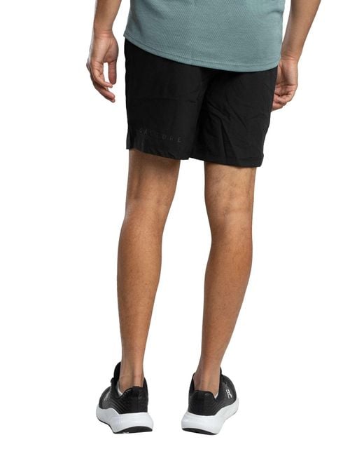 Castore Black Stretch Woven Shorts for men