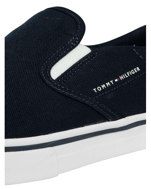Tommy Hilfiger Blue Core Slip On Trainers for men