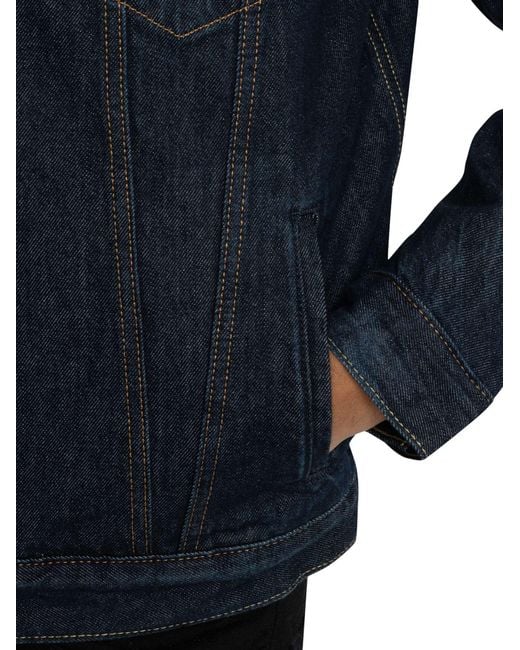 Levi's Blue Type 3 Sherpa Trucker Jacket for men