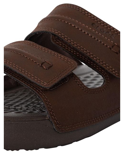 CROCSTM Brown Yukon Vista Ii Sandals for men