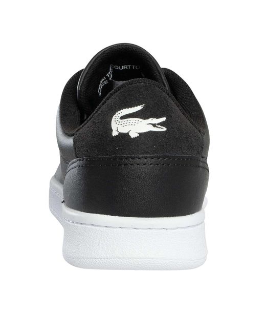 Lacoste Black Carnaby Set 224 1 Sma Leather Trainers for men