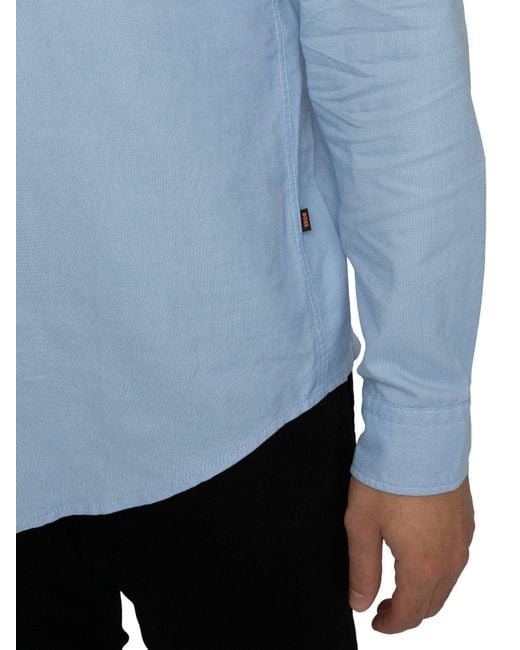 Boss Blue Rickert Shirt for men