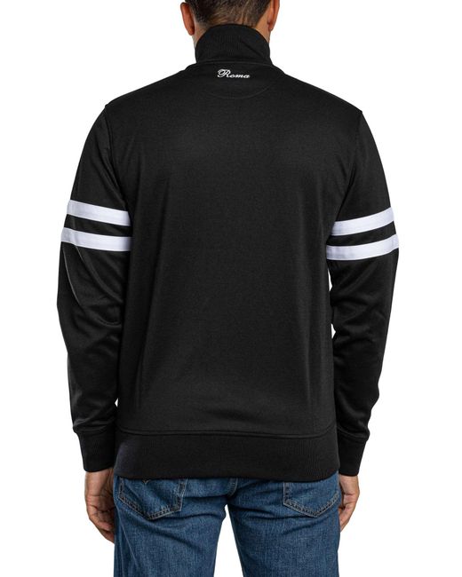 Ellesse Black Roma Track Jacket for men