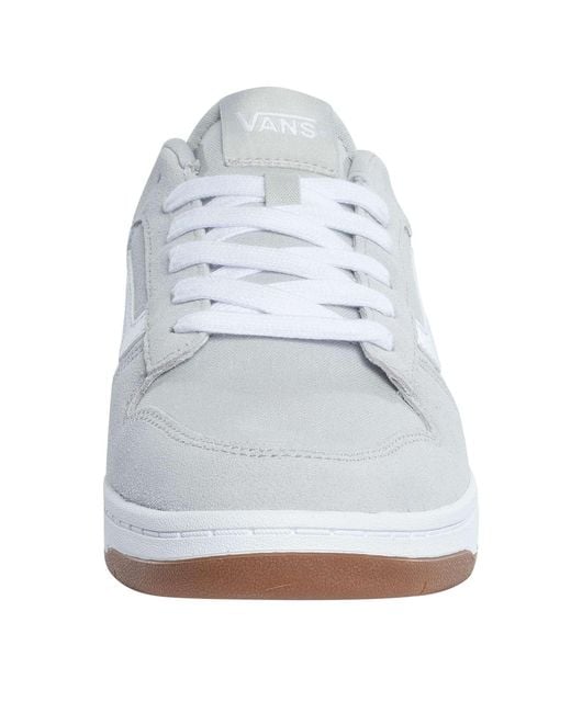Vans White Ryland Suede Trainers for men