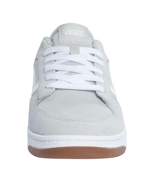 Vans White Ryland Suede Trainers for men