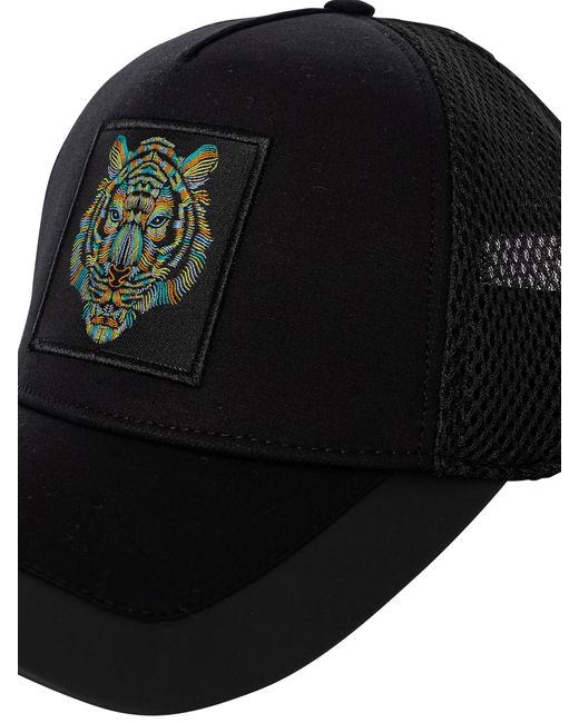 Antony Morato Black Tiger Cap for men