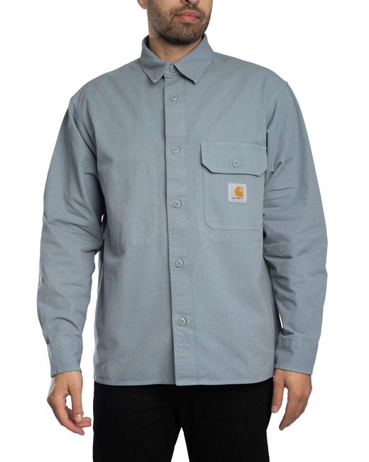 Carhartt Blue Reno Overshirt for men