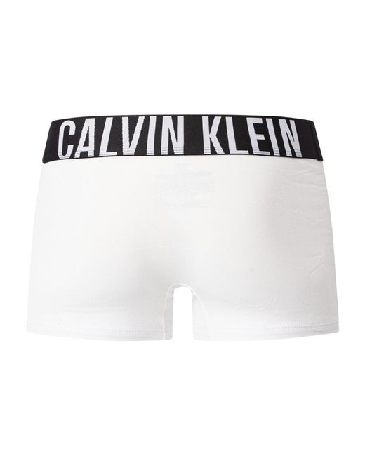 Calvin Klein S Pack Intense Power Trunks Black/grey/white M for men