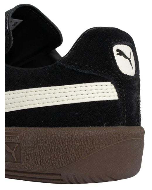 PUMA Black Army Suede Trainers for men