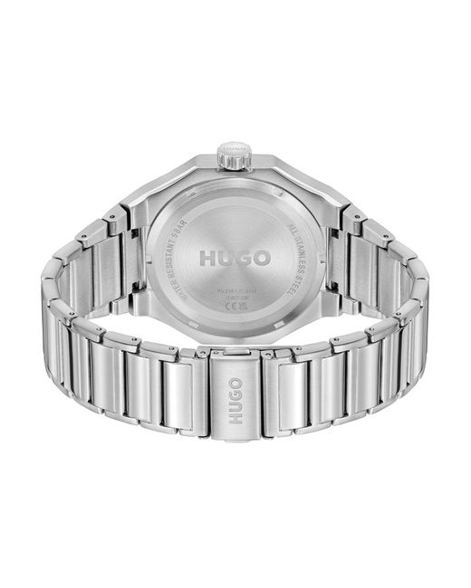 HUGO Gray Grail Sport Multi Dial Bracelet Watch for men