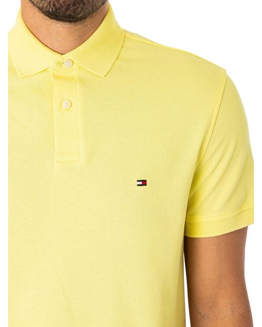 Tommy Hilfiger Yellow 1985 Regular Polo Shirt for men
