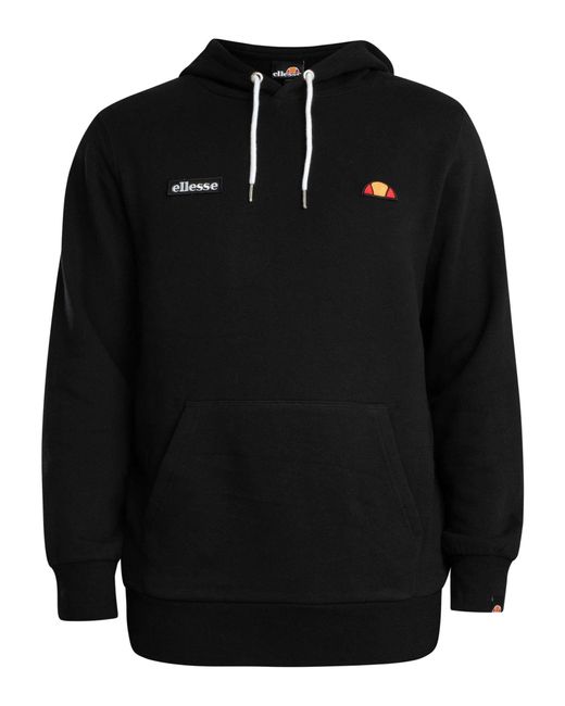 Ellesse Black Traccota Pullover Hood Tracksuit for men