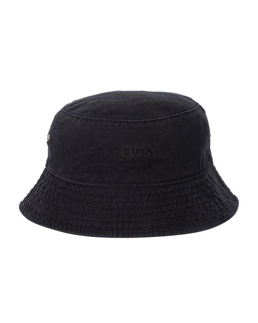 Levi's Blue Headline Bucket Hat for men