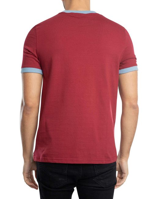 Sergio Tacchini Red Master T-shirt for men