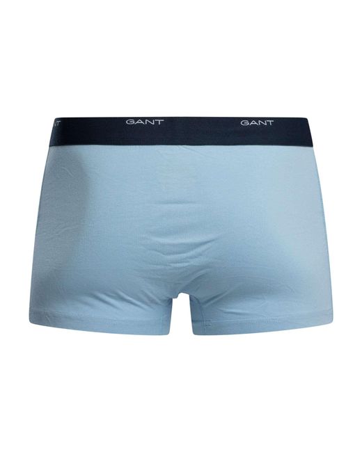 Gant Blue 3 Pack Core Trunks for men