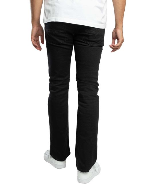 DIESEL Black 2007 Zatiny Bootcut Jeans for men