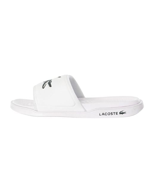 Lacoste White Serve Dual 09221 Cma Sliders for men