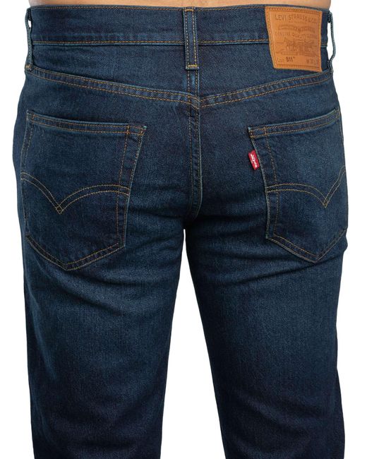 Levi's Blue 511 Slim Jeans for men
