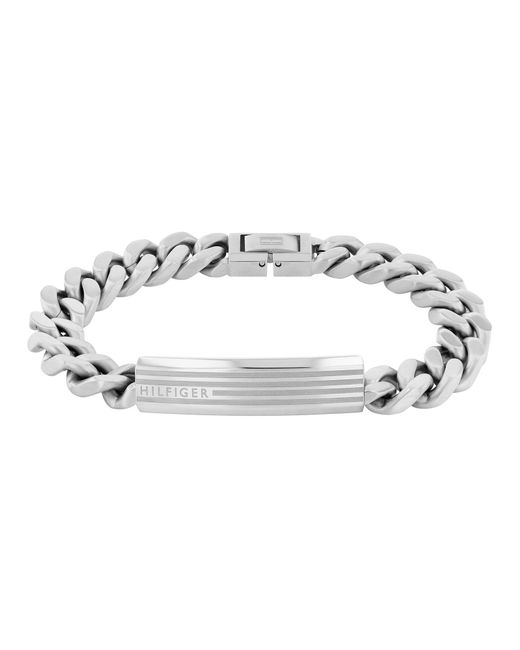 Tommy Hilfiger Metallic Id Bracelet for men