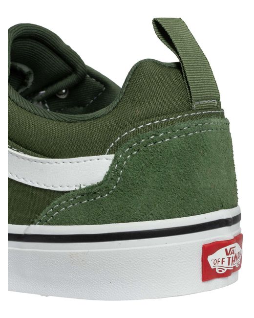 Vans Green Filmore Suede Trainers for men