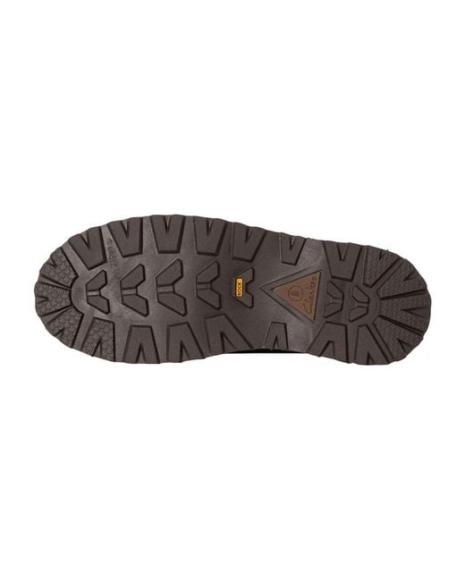 Clarks Solsbury Mule Mens Cola Suede, 12