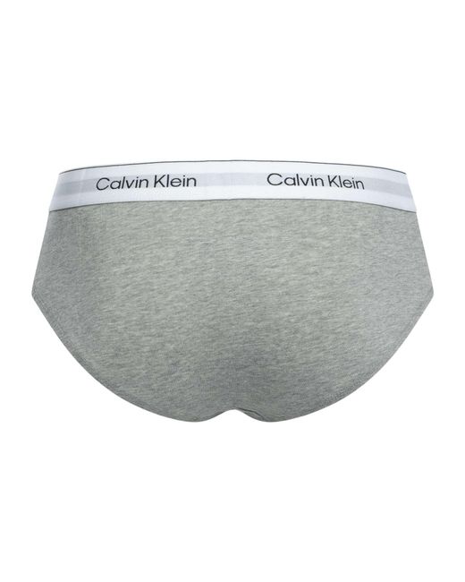 Calvin Klein Black 3 Pack Icon Hip Briefs for men