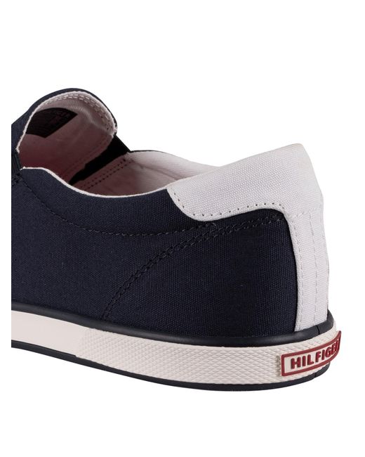tommy hilfiger slip on trainers