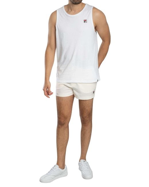 Fila White Sunny Vest for men