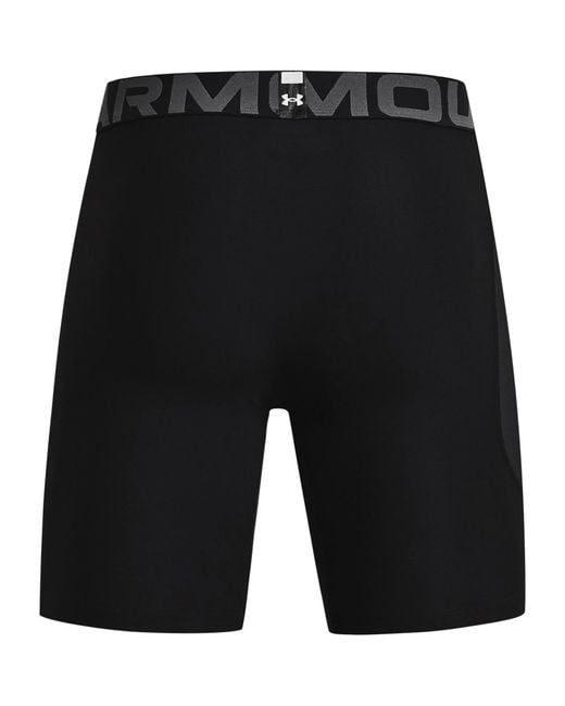 Under Armour Black Heatgear Compression Shorts for men