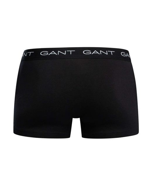 Gant Black 5 Pack Trunks for men