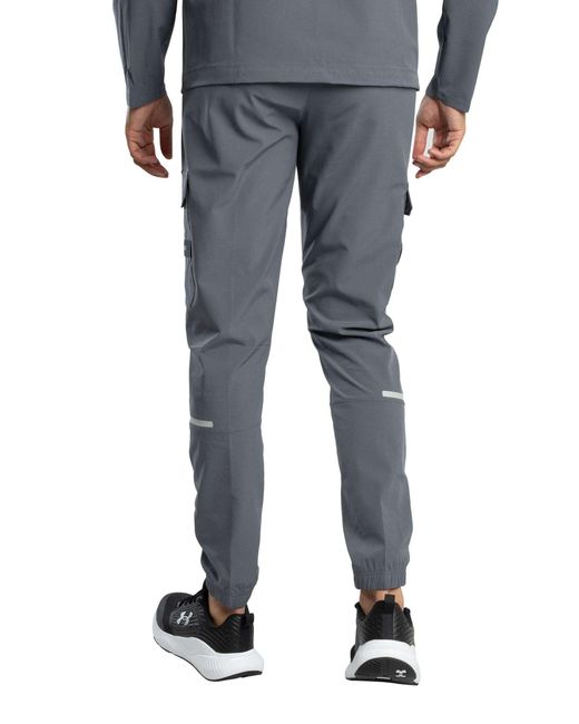 Under Armour Gray Tech Utility Woven Joggers for men