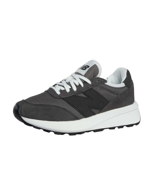 New Balance Gray 370 Mesh Trainers for men