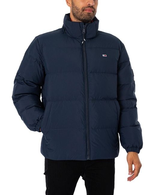 Tommy Hilfiger Blue Essential Down Jacket for men