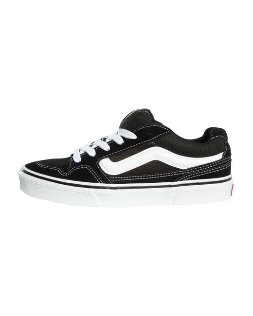 Vans Black Caldrone Suede Trainers for men