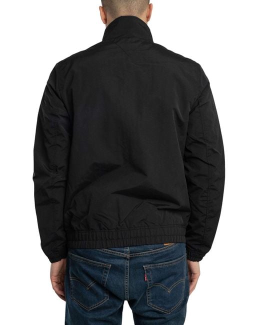 Tommy Hilfiger Black Essential Casual Bomber Jacket for men