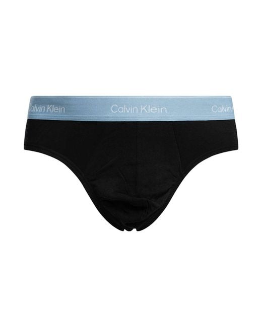 Calvin Klein Black 3 Pack Icon Hip Briefs for men