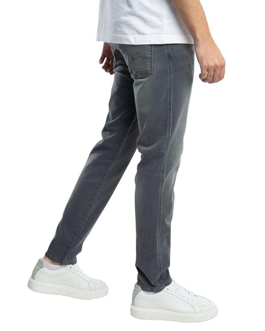 Replay Blue Anbass Slim Jeans for men