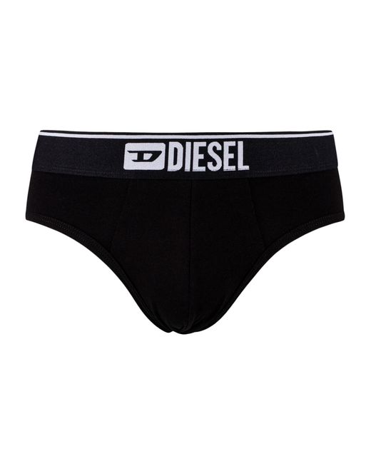 DIESEL Black 3 Pack Andre Briefs for men