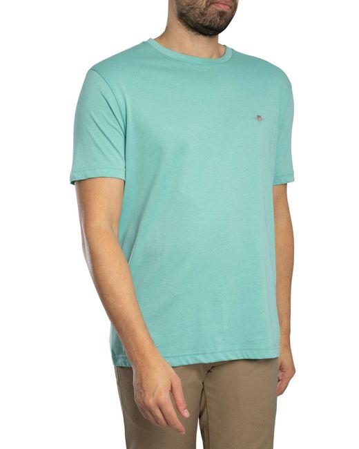 Gant Green Regular Shield T-shirt for men